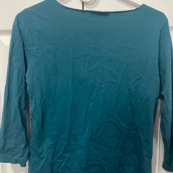 TBJ Jeans TOP    Medium Size     Long Sleeve shirt with V neck - Picture 6 of 9